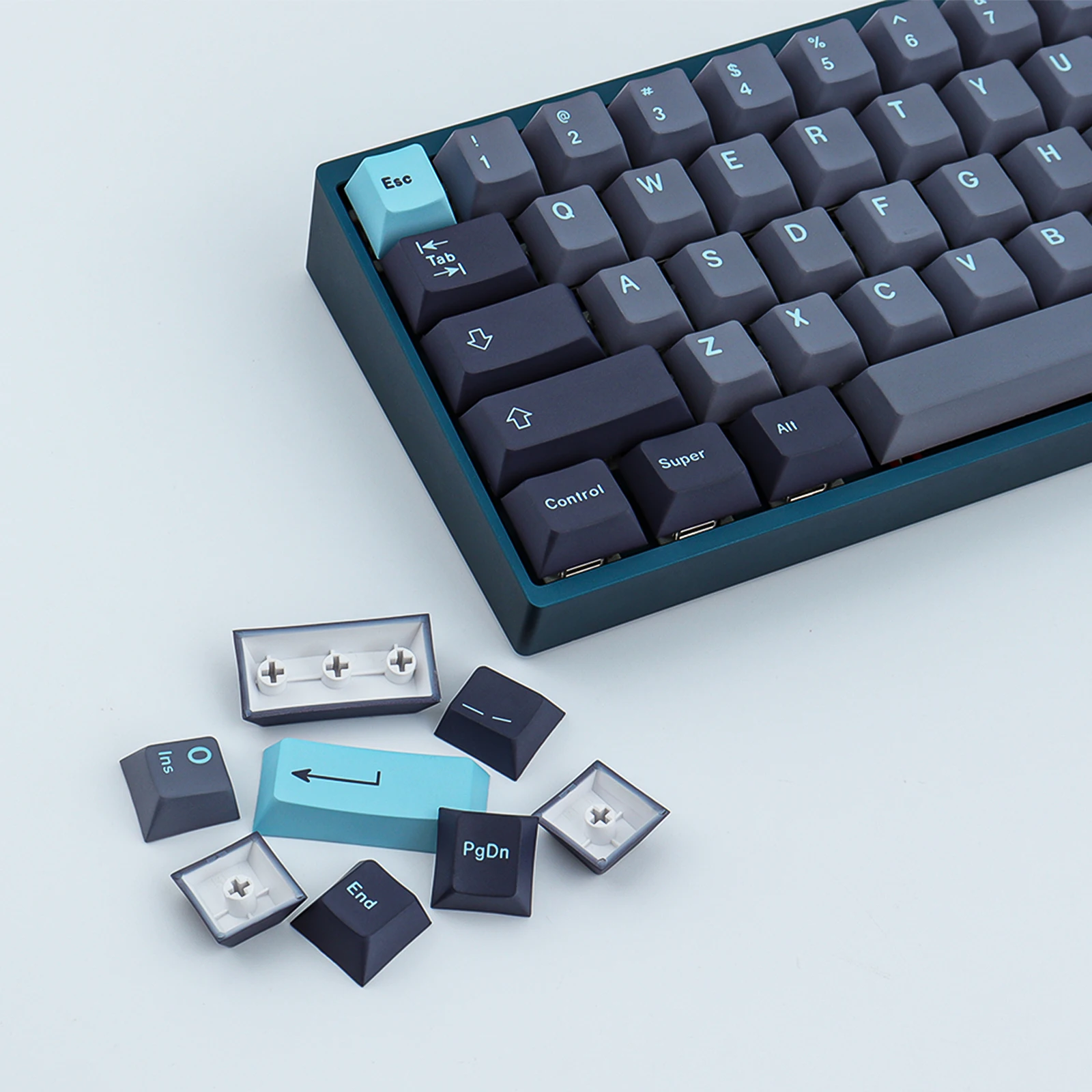 GMK โมเดิร์น DOLCH Keycaps 127คีย์ Dye-Sublimation เชอร์รี่โปรไฟล์ PBT Keycaps สำหรับ US และ UK Layout คีย์บอร์ด