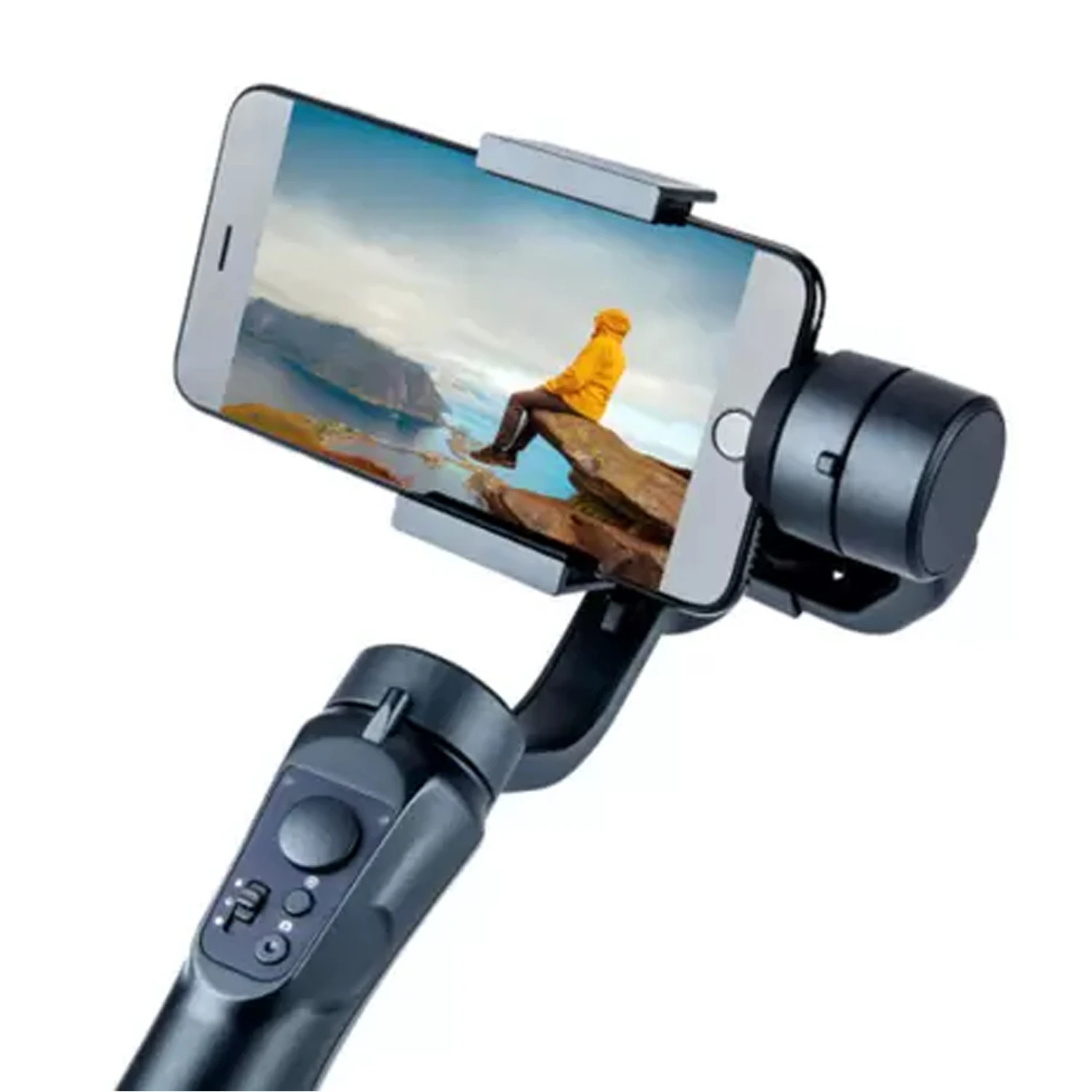 Mobile Phone Stabilizer Photo Gimbal Filming 3 Axis Portable Electric Stabilizer for Smartphone Photos and Videos