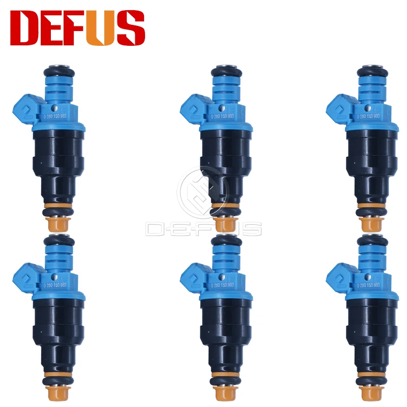 

DEFUS Nozzle 6X 0280150983 Fuel Injector Bico For Daewoo Espero 2.0L 1993- NEW Arrival 1.0