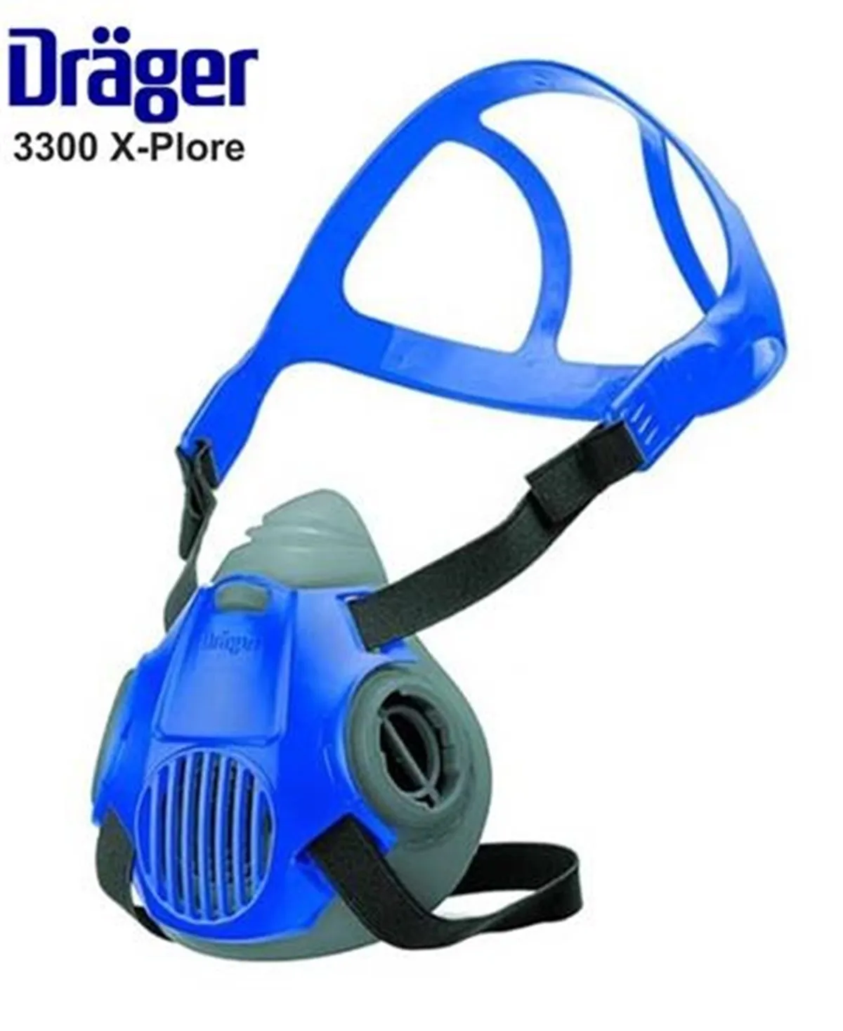 Drager X-plore 3300 Half Face Gas Mask  S-M-L size