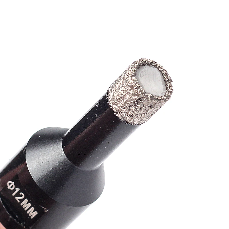 Imagem -03 - Versery-vacuum Soldadas Diamante Perfuração Buraco Saw 612 mm M14 Thread Seco Telha Cerâmica Buraco Saw para Mármore Granito Bits