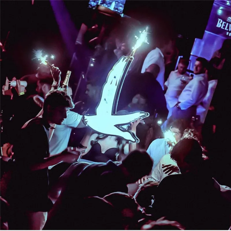 GREY GOOSE LED CHAMPAGNER FLASCHE PRESENTER FLASCHE GLORIFIER