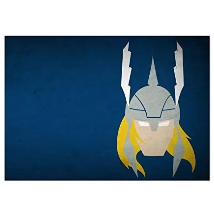 Placa Decorativa Thor Minimalista