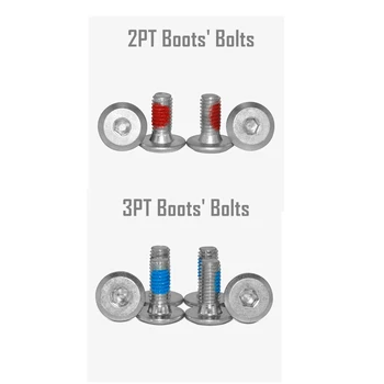 Bontインラインスケートスピードスケート 2PTブーツ 3PTブーツルナジェットvaypor cronoボルト取付ボルト