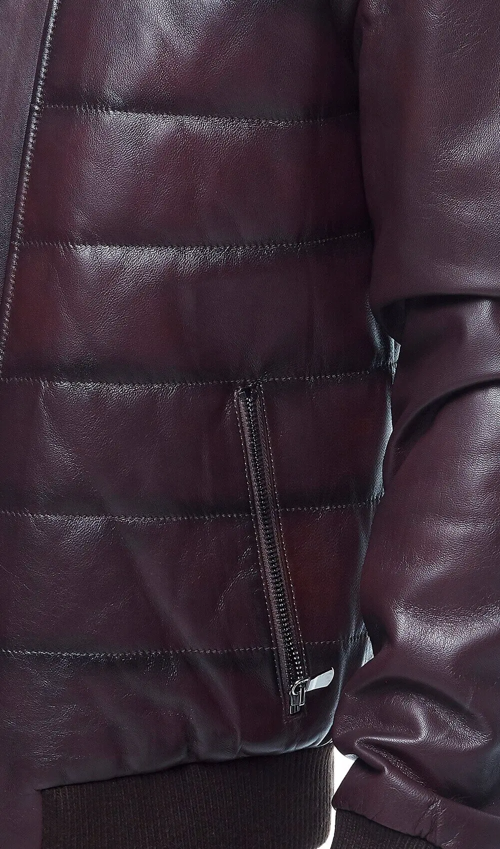 Elviro Burgundy antyczne kurtki skórzane Orjinal Lambskin jesień zima 2022 Biker Slim duże rozmiary VintageTürkiye