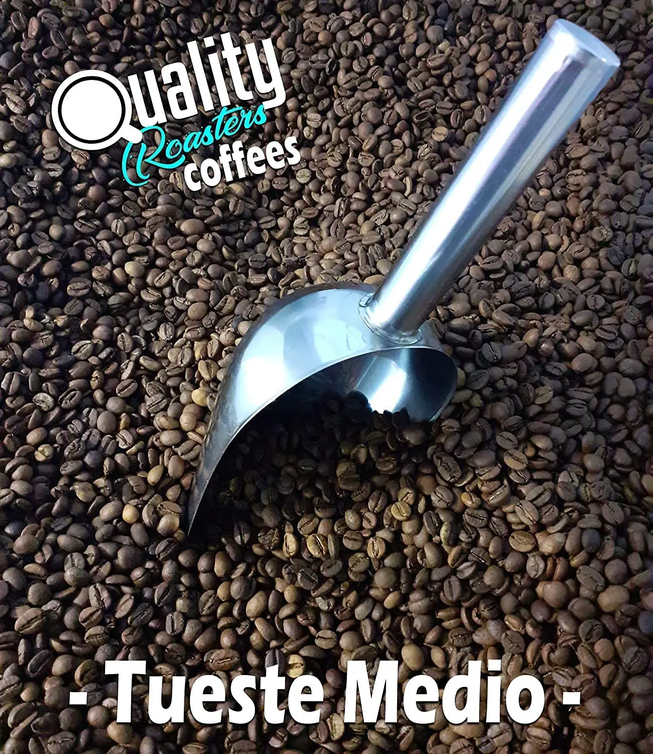 Quality Roasters Coffees. Café en grano natural. 100% Arábica. Origen único Uganda. Pack de 5 Kg. Tostado artesanal. Tueste Medio. 5 X 1 Kg