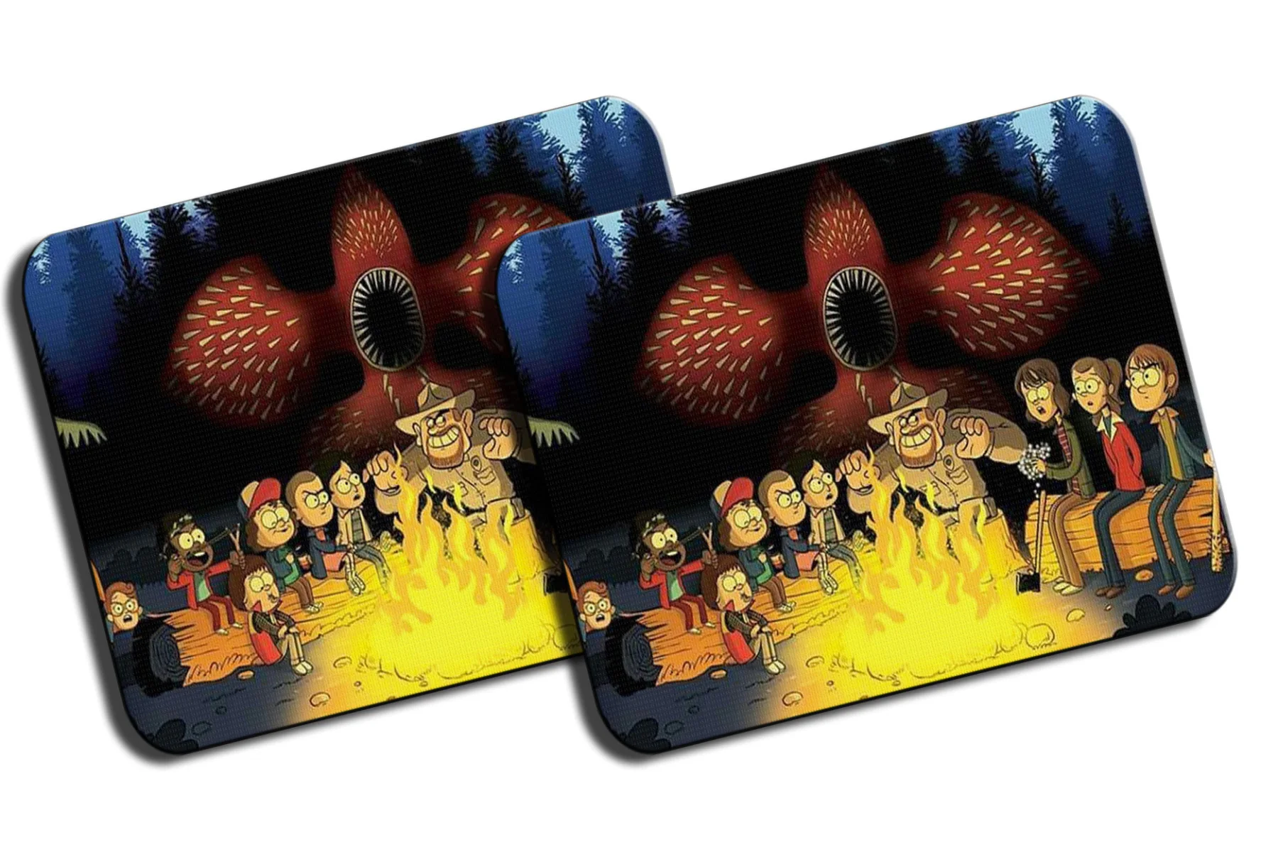 PACK 2 ALFOMBRILLAS GRANDES SERIE COSAS PARODIA mousepad raton