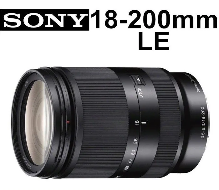 

New Sony SEL18200LE 18-200mm f/3.5-6.3 OSS LE Zoom Lens