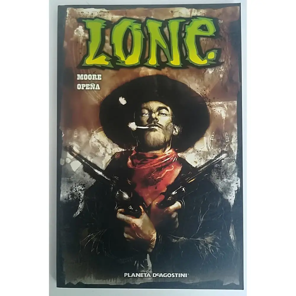 LONE, ED. Planet, author JEROME OPEÑA, COMIC BOOK in Spanish, year 2005, novel GRAFICA, GENERO WENSTER ZOMBIES