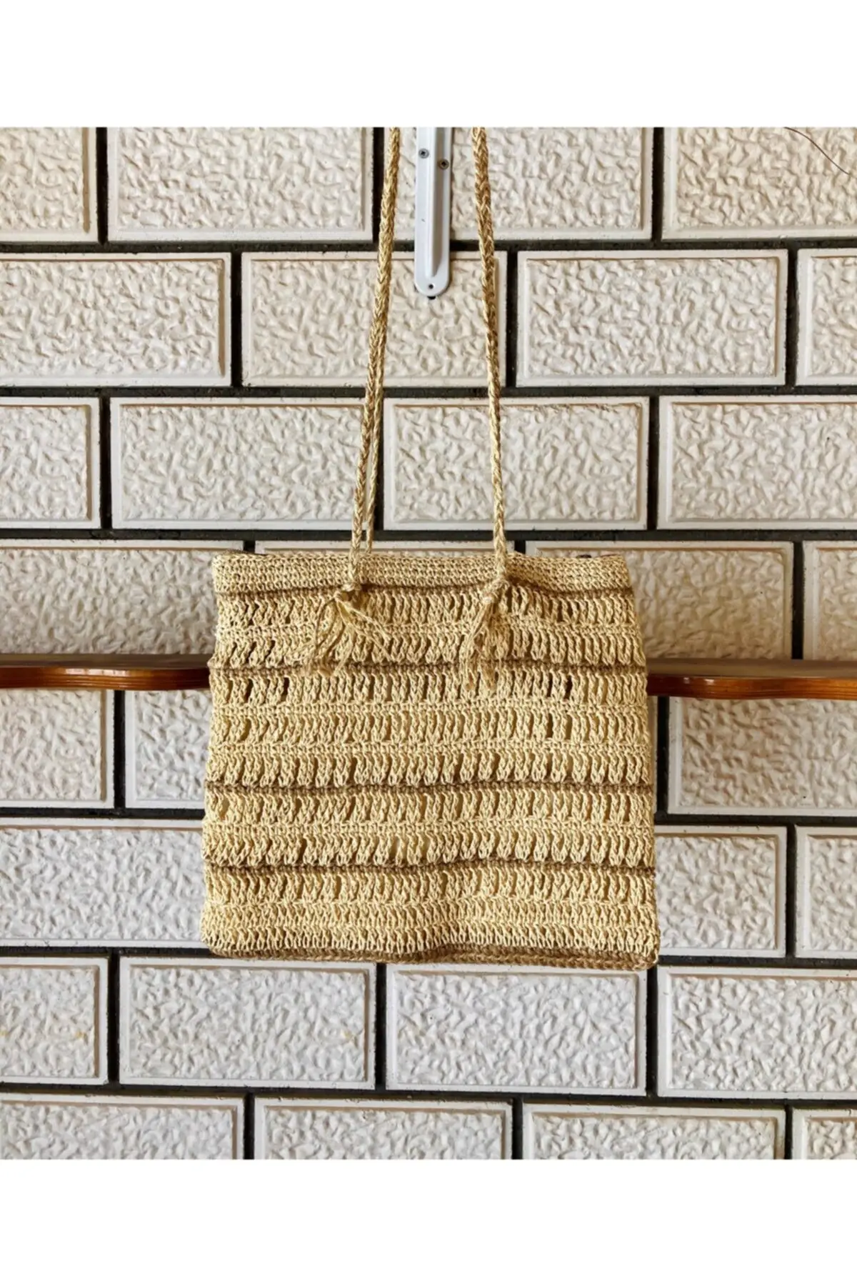 100% handmade straw bag. excellent workmanship. produced for you. hello summer. sun sea sand beach cottage