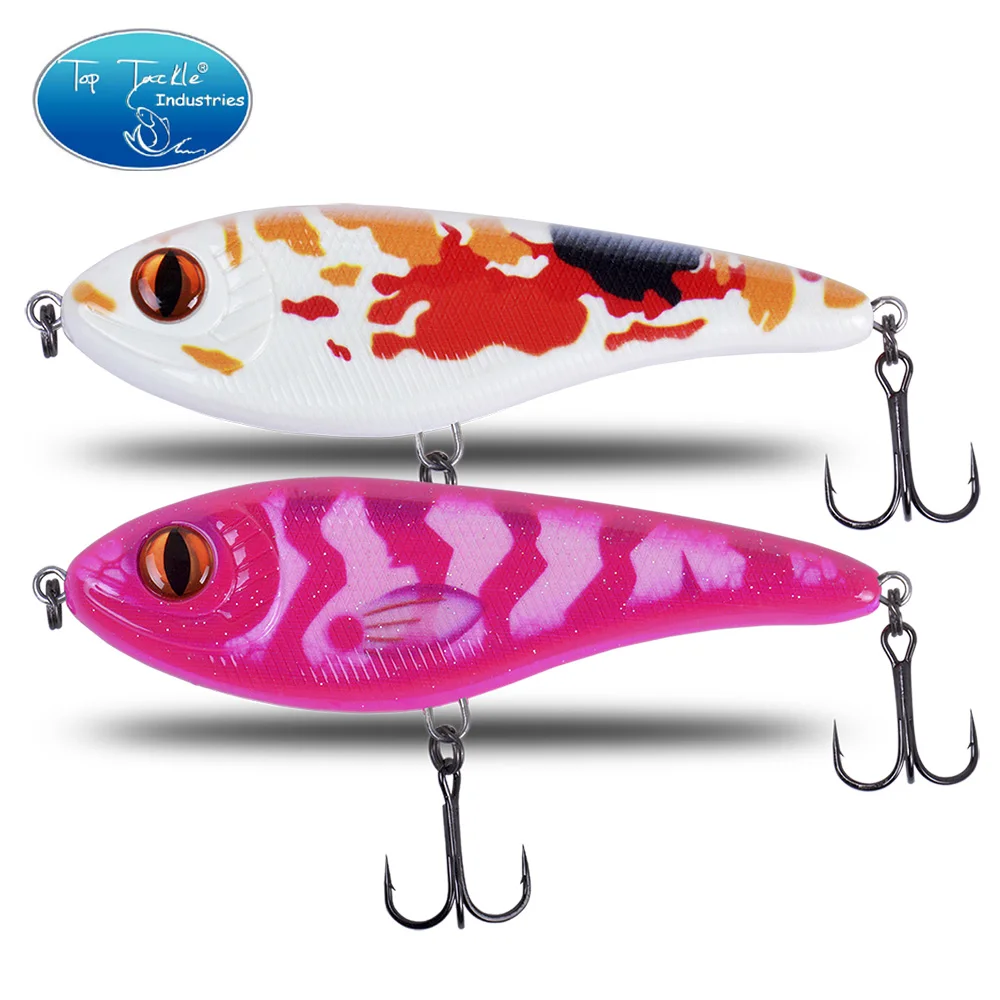 CF Lure Slow Sinking Jerkbait 150mm-76g 170mm-135g Fishing Lures Musky Pike Slider Bass