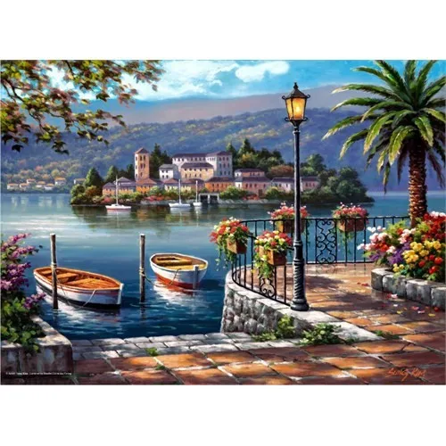 Anatolian Puzzle Porto Lake (1000 Pieces), Fun, Game, Fast Delivery From to Turkey