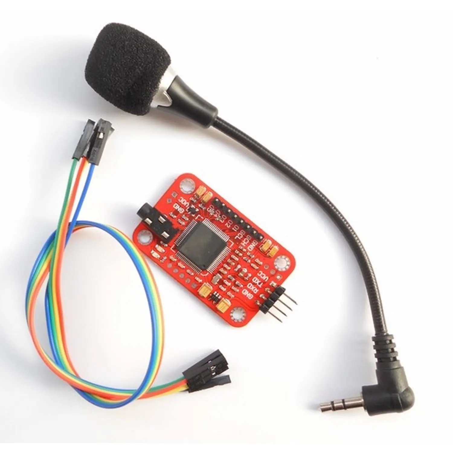 Spracherkennungsplatte für Arduino (bis zu 15 Sprachbefehlen)