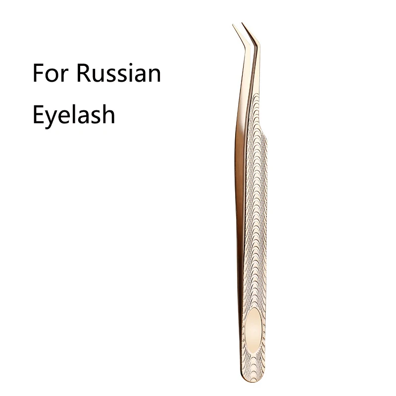 8 Kinds Eyelash Extension Tweezers for Classic Lashes Easy Fan Lash Russian Volume Eyelashes Accept Make Own Logo Whoesale