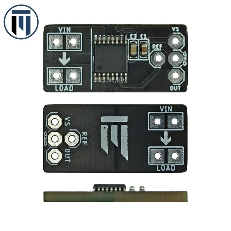 Sensitive Current Sensor Module, INA250A4, Gain Ratio: 2 V/A, Shunt Resistance: 2 mOhm, Resistance Tolerance:  0.1% Max.