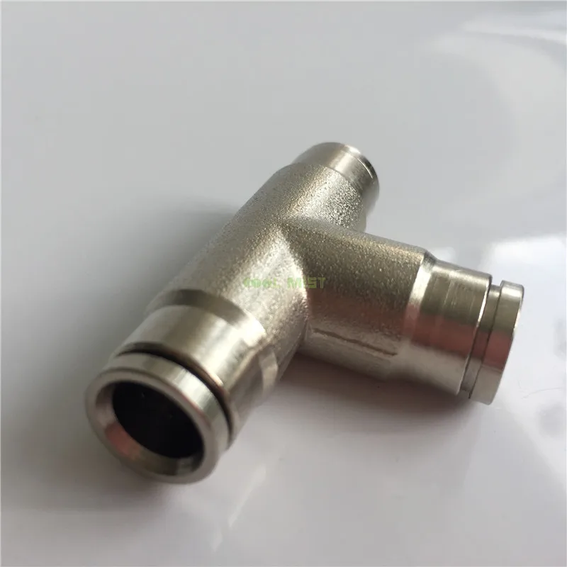 

H133 Slip Lock Tee Connector 3 Way Fitting 3/8'' Size for Mist Cooling System 5pcs/lot