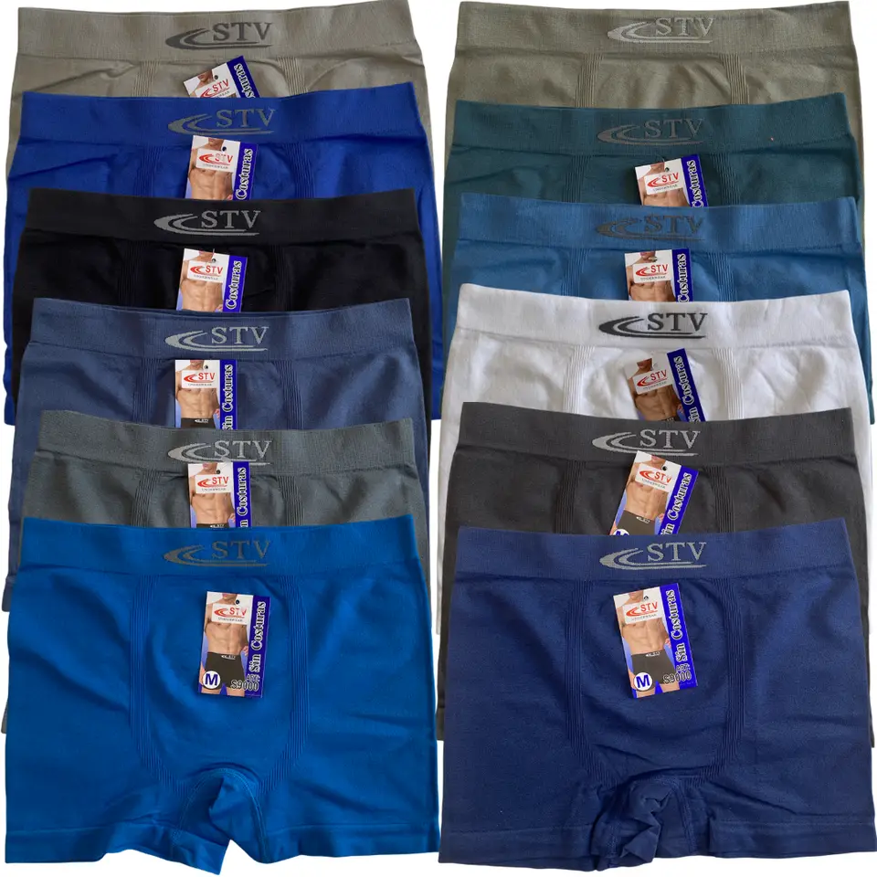 PACK DE 12 CALZONCILLOS BOXER STV