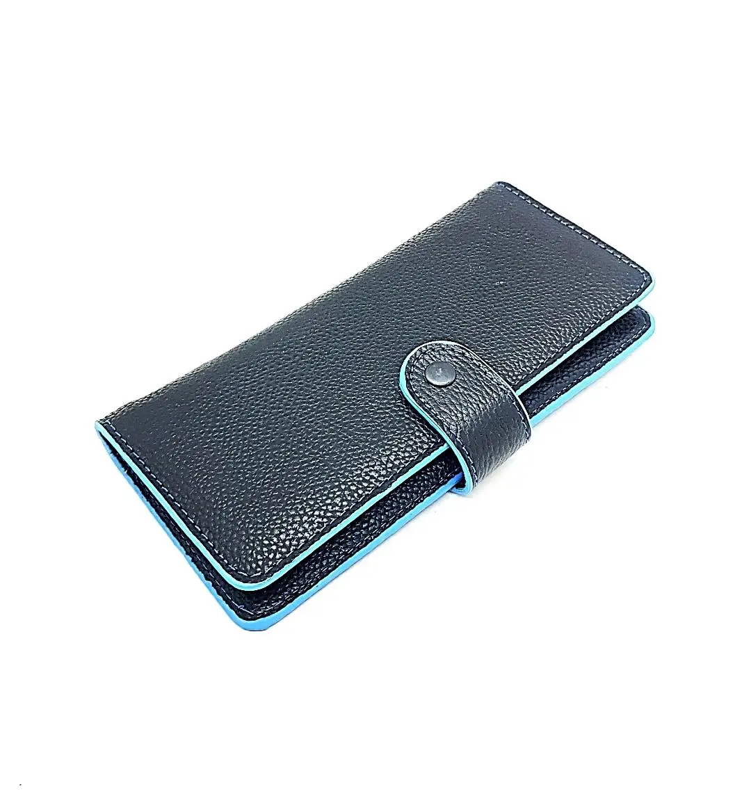 Pocket Wallet with Split Phone Women Men Unisex Vegan Leather Card Wallet Different Color Options Black Navy Red 2021 Trend