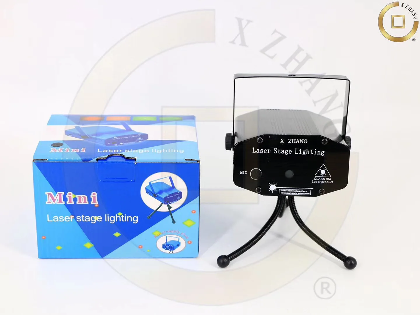 Stage Lighting Mini Laser Holographic Projector Tripe Party