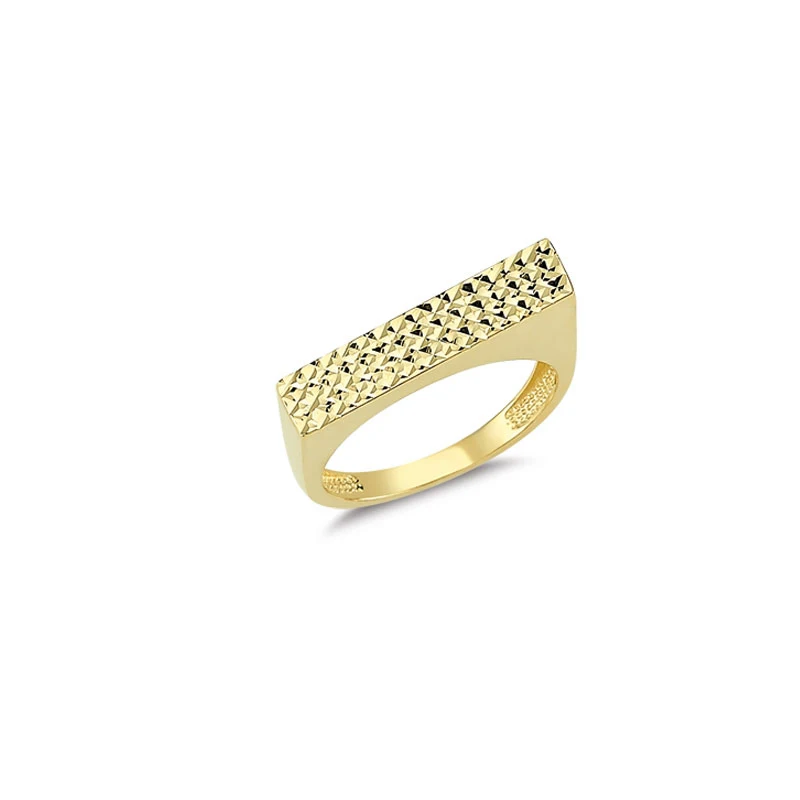 14K Solid Gold Gracious Ring for Women