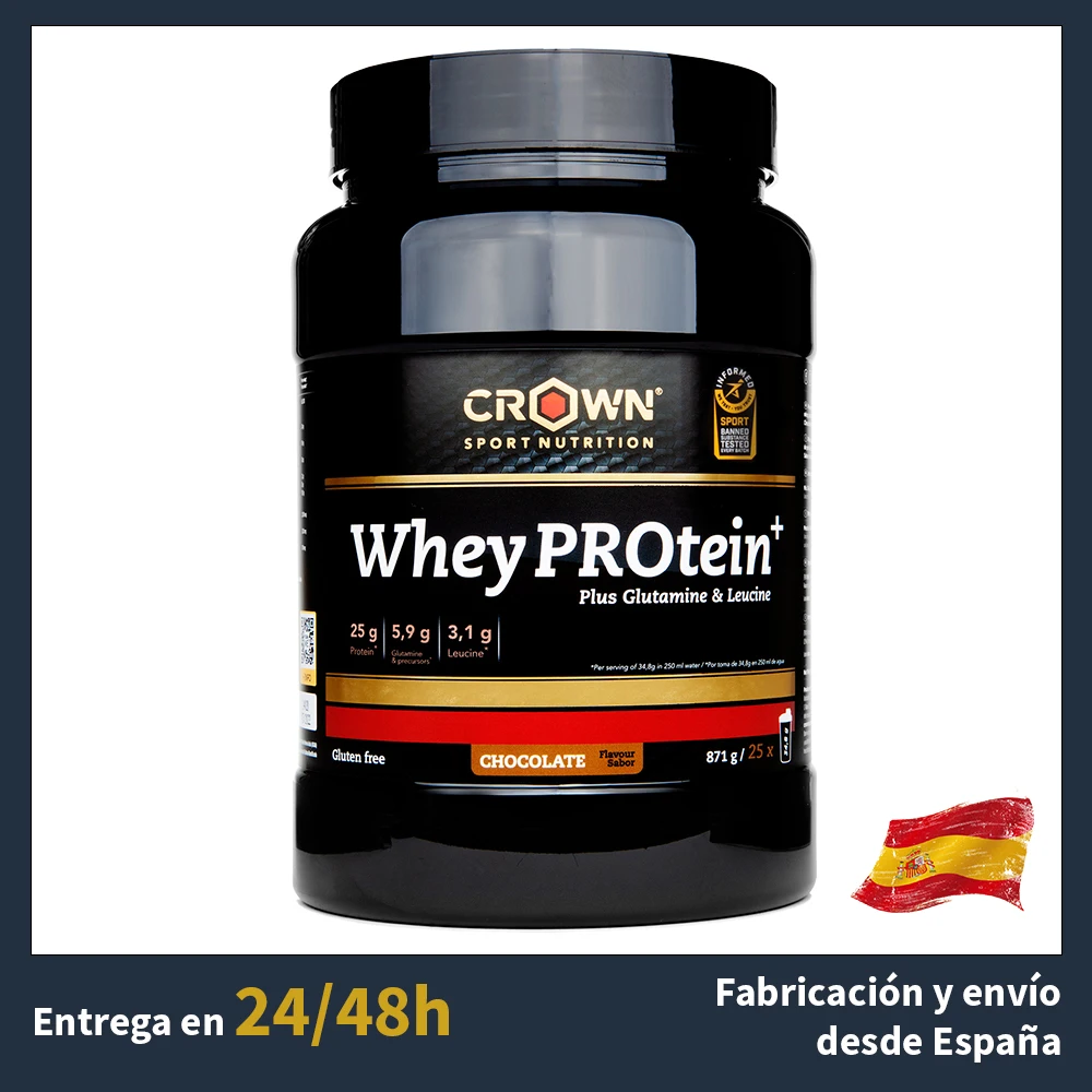 Crown Sport Nutrition | Whey Protein Plus | Protein Whey | Protein for muscle mass | Protein powder | Sports supplements | Muscle supplements | Protein | Health care | Sports Nutrition