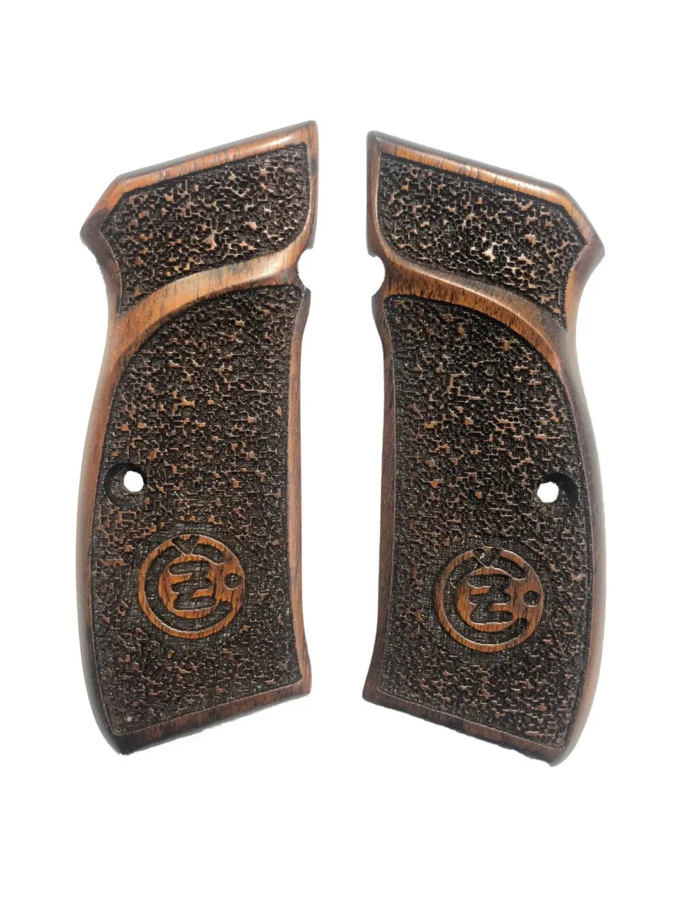 CZ-75 custom laser cut walnut wood clutch gun accessory hunting gun gun handles