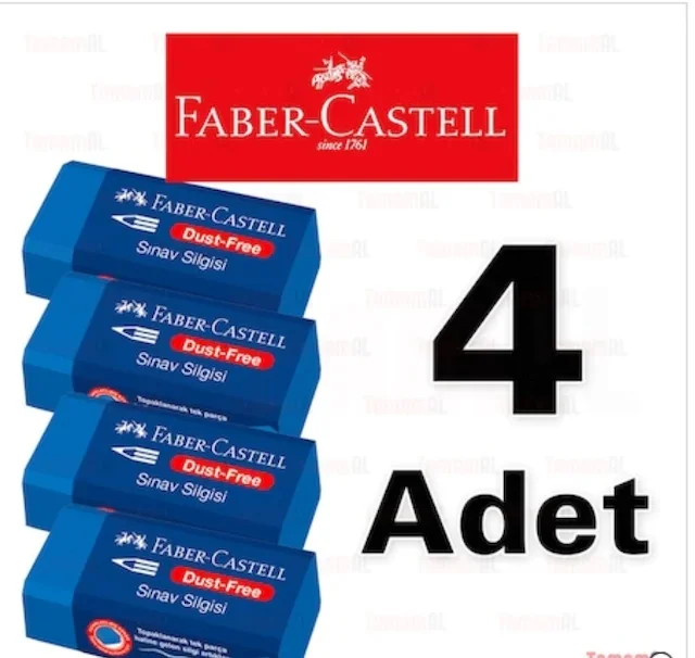 FABER CASTELL EXAM SİLGİSİ BLUE 4 PCS 9556089005258 439607912