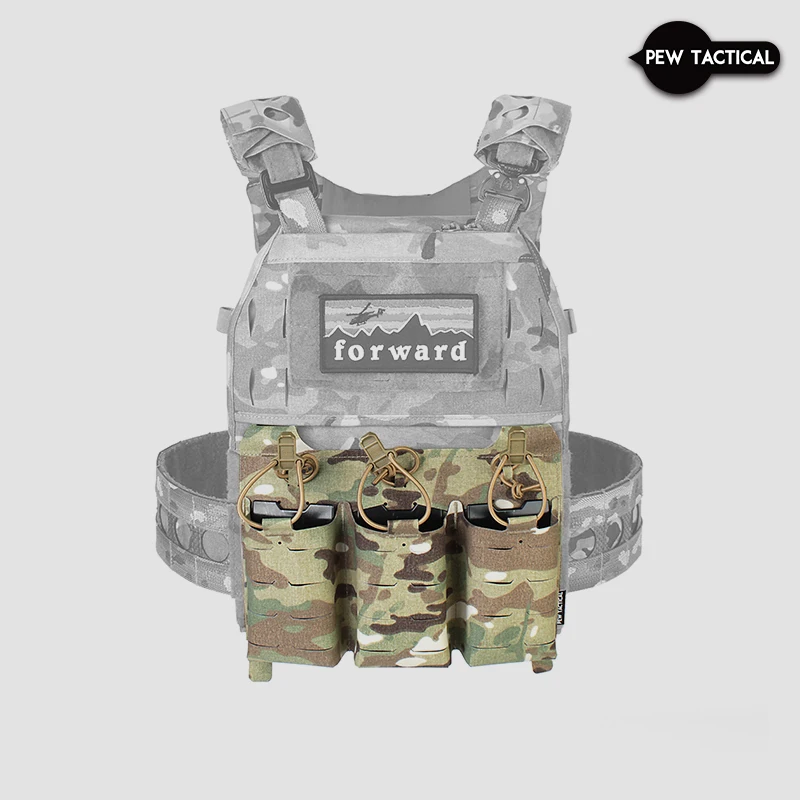 Aleta frontal modular MOLLE para chaleco táctico con protección balística - imagen 2