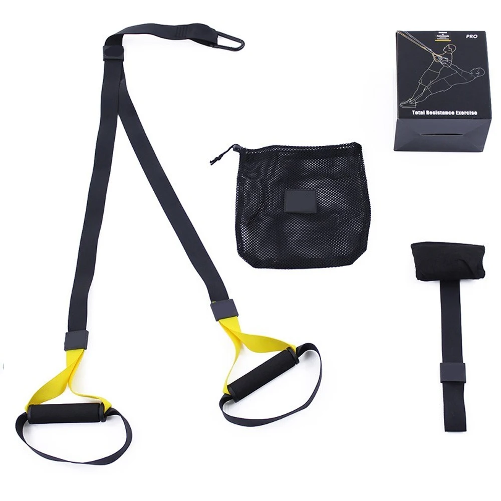 Trx fitness para ejercicio suspension training de bandas de resistencia gimnasio en casa anclaje trx cuerdas equipamento fitness