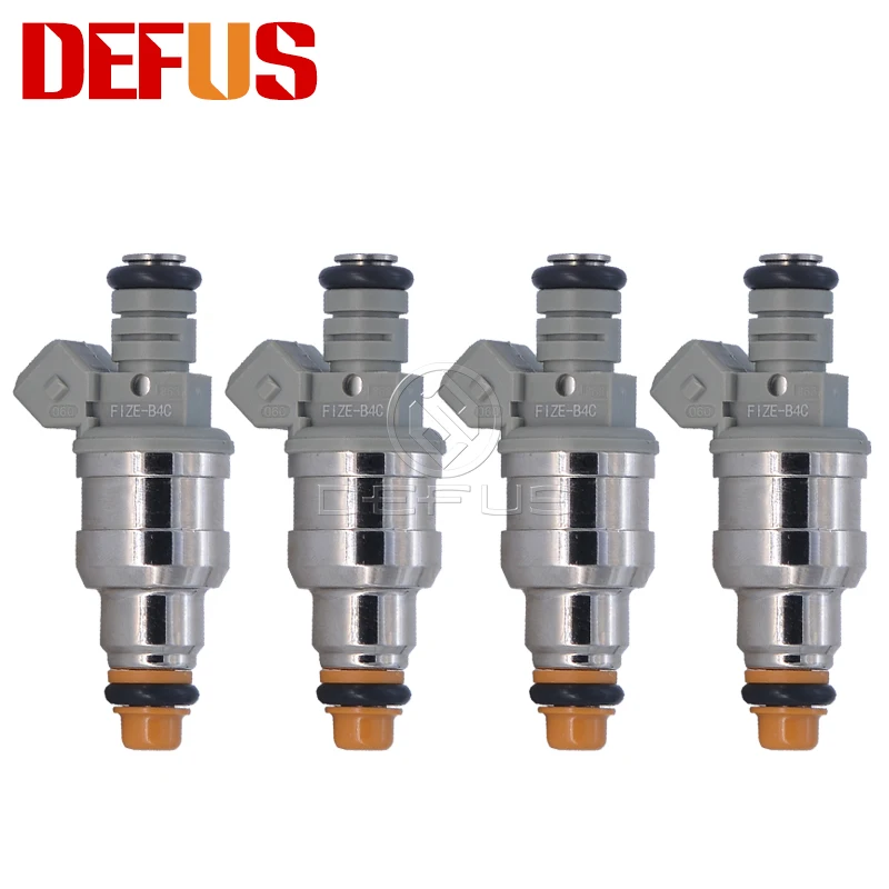 

DEFUS 4x OEM FTZE-B4C Bico Fuel Injectors Nozzle For Petrol Car Auto Parts Valve Injection High Impedence