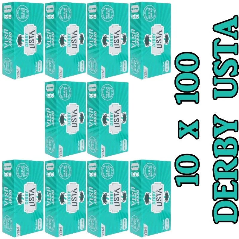 Derby Master double edged razor 10 pack / 1000 pcs    FREE SHİPPİNG