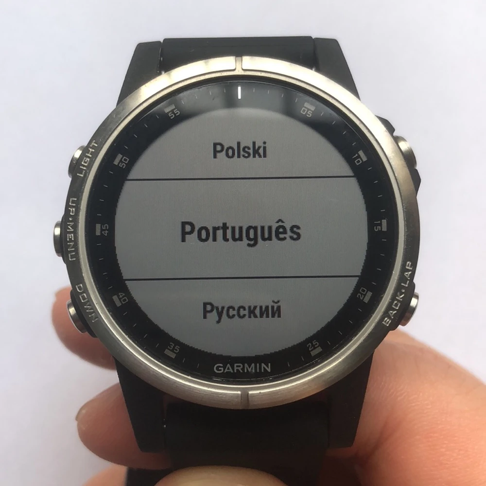 Original Garmin Fenix5s Plus computer watch Used 90% New GPS Second-hand Support English Portuguese Spanish French Cheap DH DM