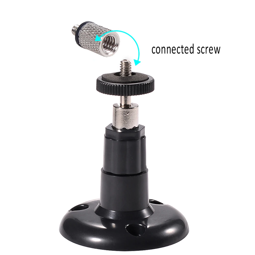 Zmodo / Funlux กล้องตัวยึดติดผนัง,360 ° หมุนกล้องเฝ้าระวังความปลอดภัยแผ่นยึดสำหรับ Zmodo / Funlux กล้อง