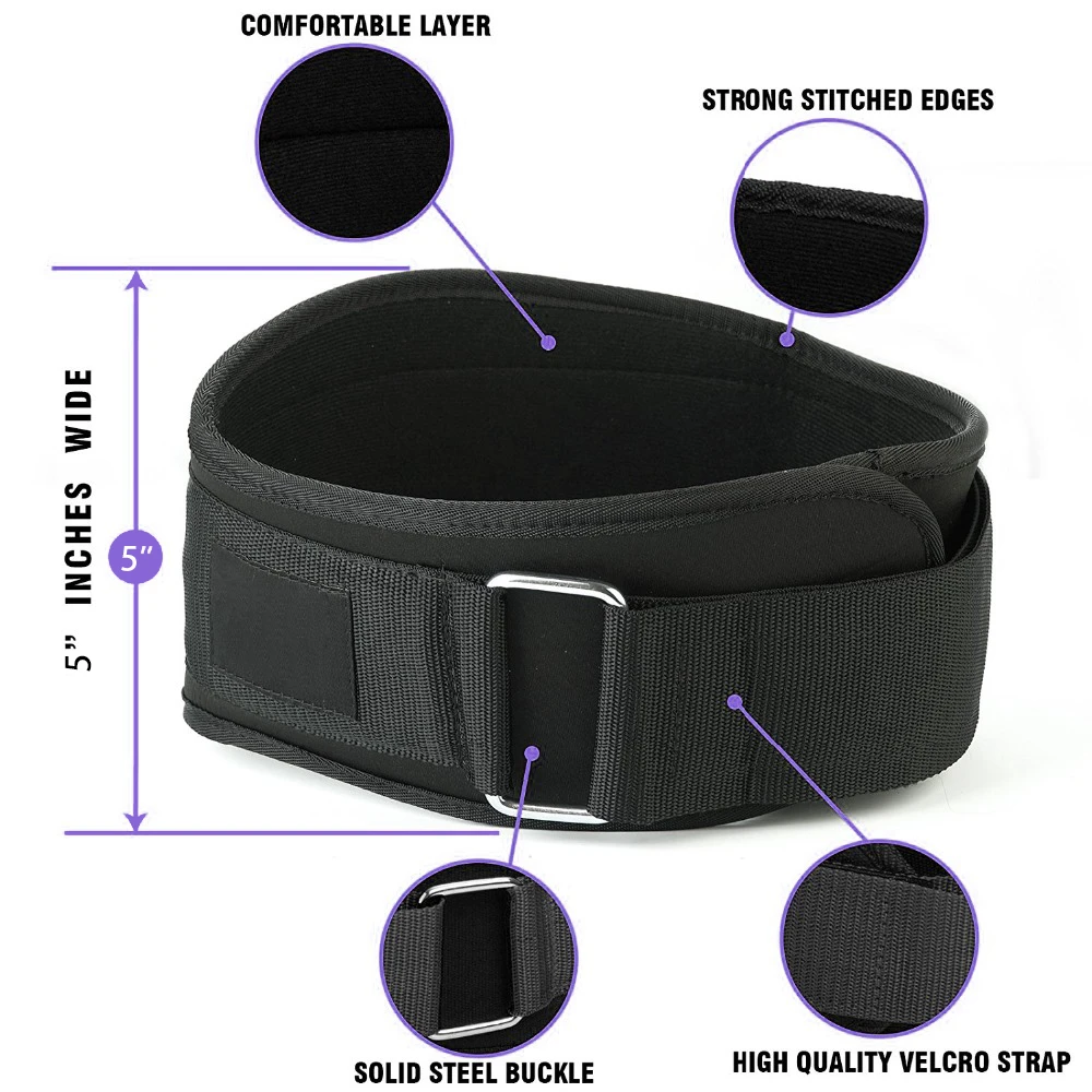 Weight Lifting Belt For Men Women Fitness Bodybuilding Gym Belt Support Sport Dumbell Powerlifting Squats Belt Deadlifts