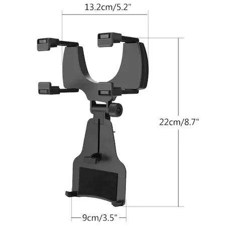 Car Rearview mirror Fitted Phone Holder 436468583
