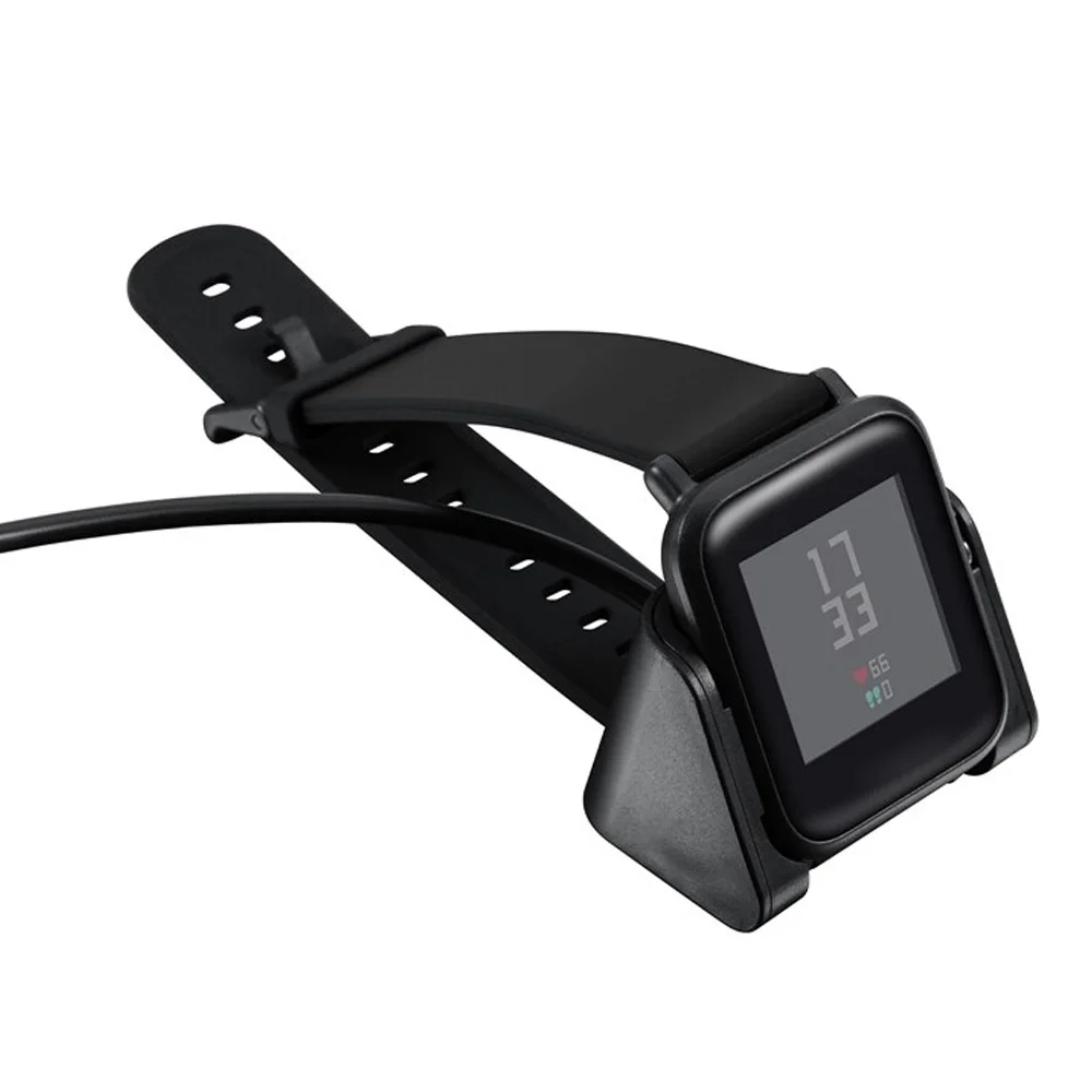 Cargador reloj inteligente para amazfit bip base de carga con pines para cargar cargador USB magnético repuesto para Amazfit Bip