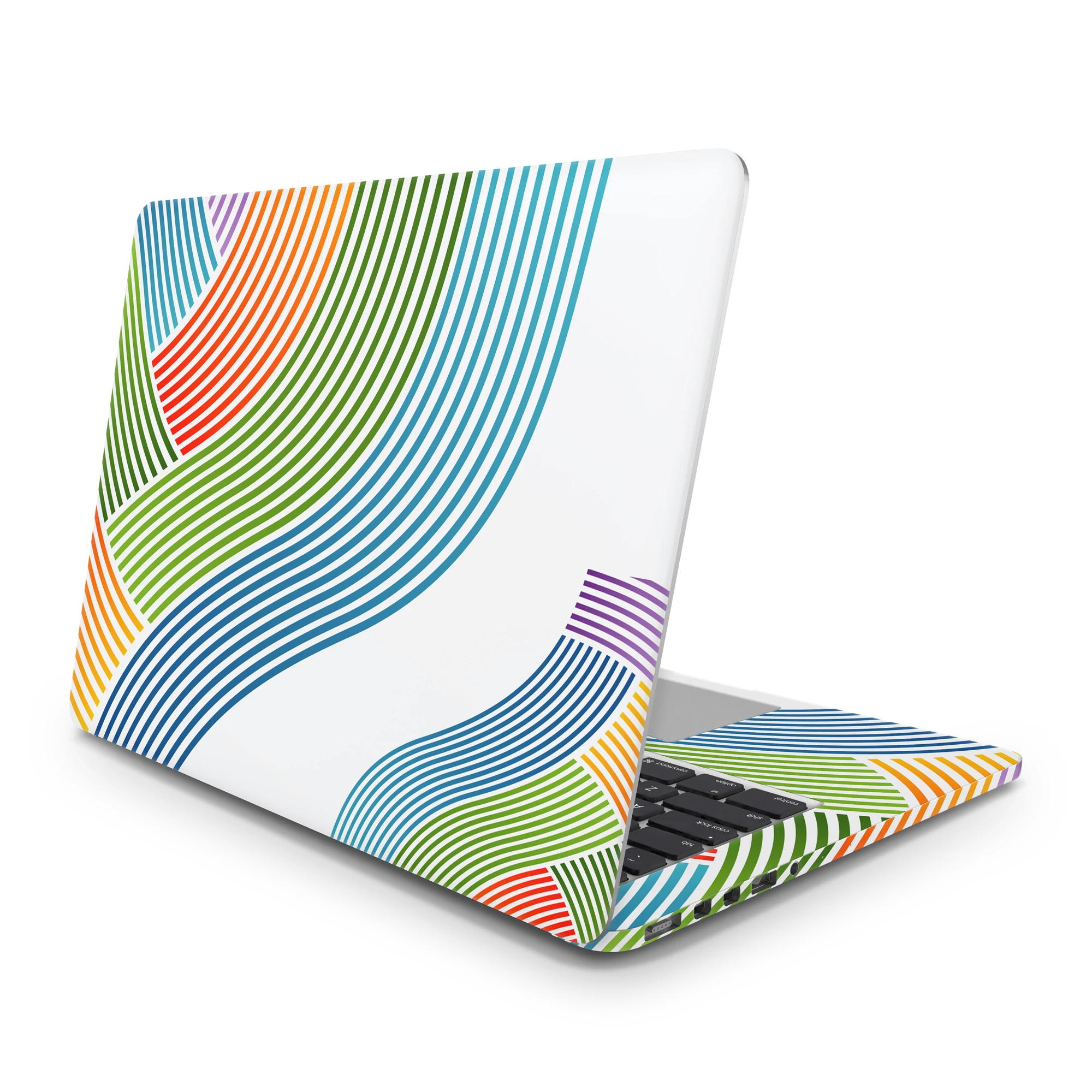 

Sticker Master Colors And Lines Laptop Vinyl Sticker Skin Cover For 10 12 13 14 15.4 15.6 16 17 19 " Inc Notebook Decal For Macbook,Asus,Acer,Hp,Lenovo,Huawei,Dell,Msi,Apple,Toshiba,Compaq