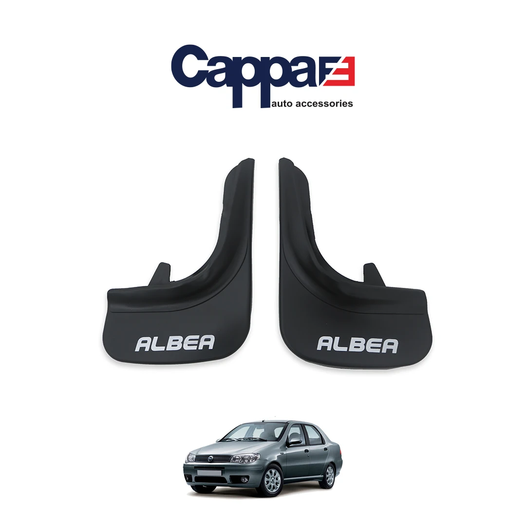 

CAPPAFE Universal Mudflaps Mud Flaps Splash Guards Mudguards 2 Pcs/Set For Renault Albea Each Models Competible