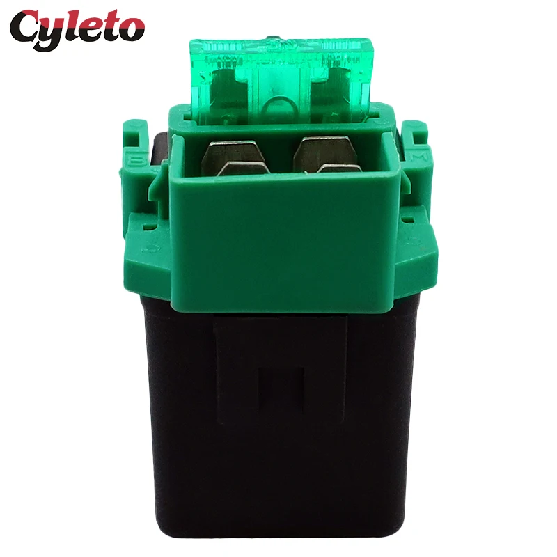 Cyleto Motorcycle Starter Solenoid Relay For Kawasaki KLX140 KLX250 KLX 250 S KLX450R KFX450R KSF450 Versys KLE 650 KLR650 KL650