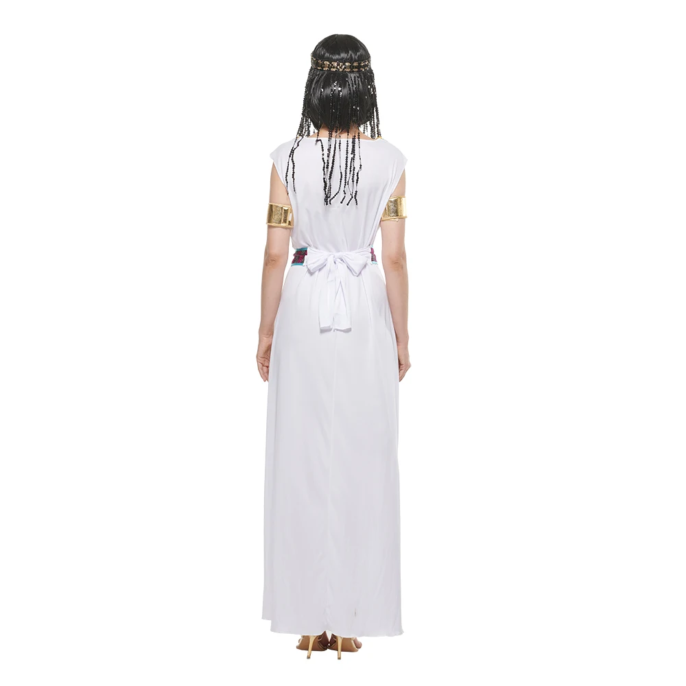 Eraspooky Egyptian Queen  Costume Women Halloween Costume For Adult Queen of Egypt Fancy Dress Costume