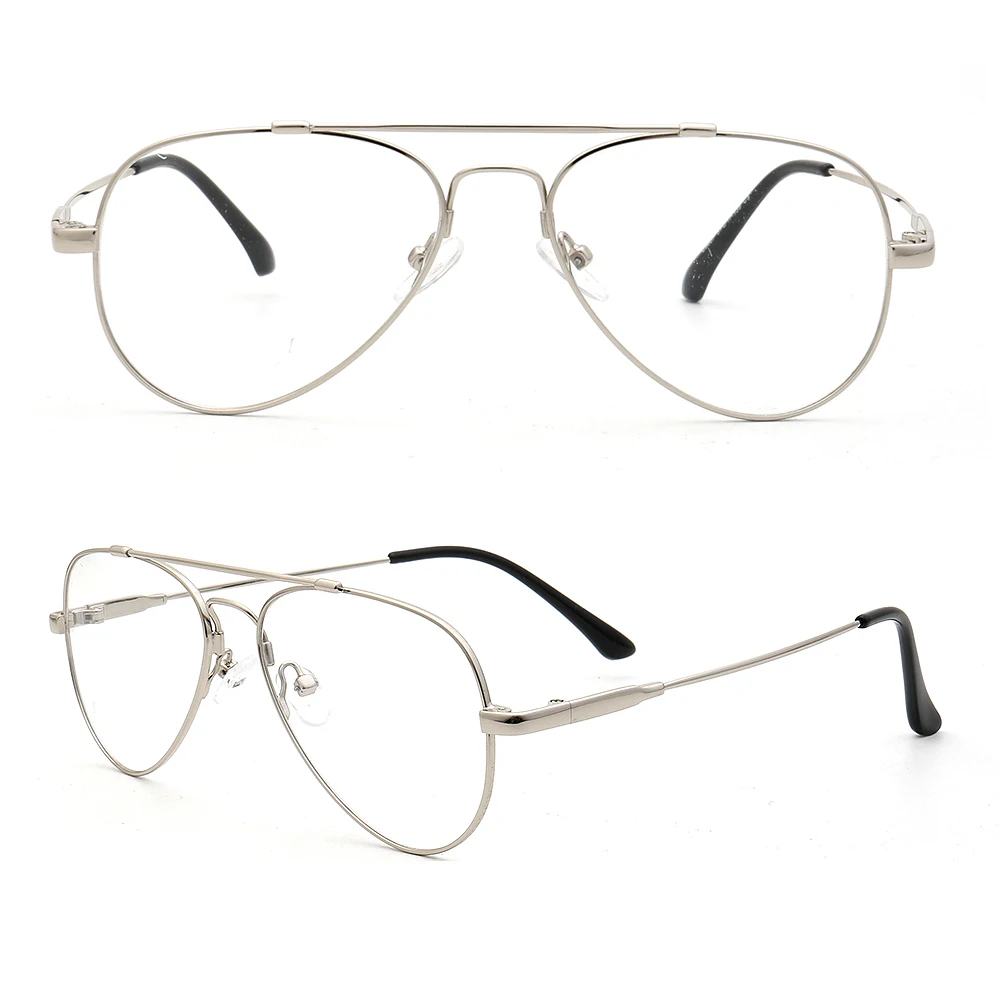 

Men Aviation Glasses Frames Prescription Women Memory Metal Eyeglasses Frames Pilot Fashion Retro Flexible Gold Optical Eyewear