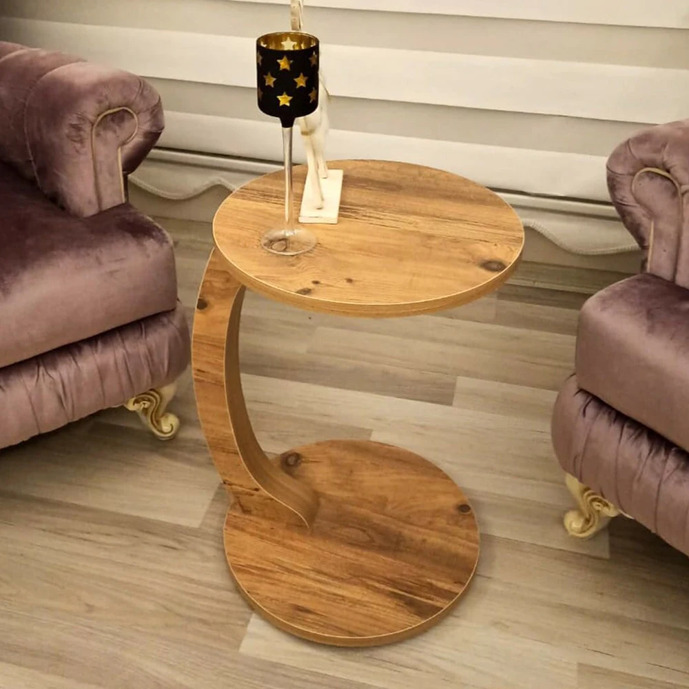 Rädern Kaffee Tisch Tee Kaffee Service Tisch Runde Wohnzimmer Kommode, Sofa Tisch Seite Tisch Nesting Tabelle Service Tisch