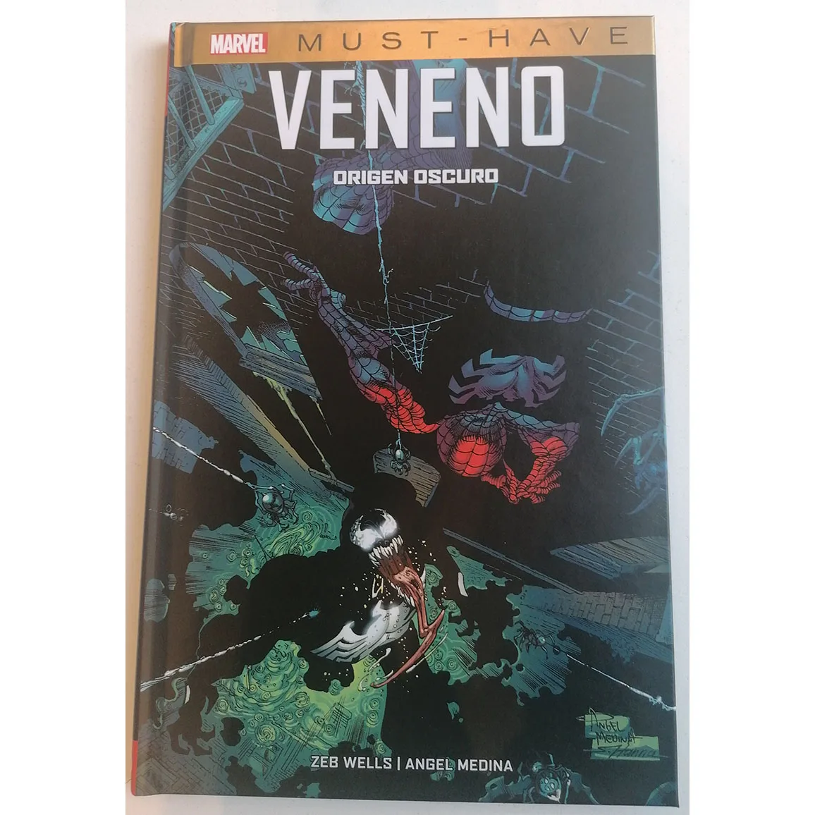 MARVEL MUST HAVE. VENOM: dark origin, ED. PANINI, year 2021, author ANGEL MEDINA, comic BOOK in Spanish, TEBEO