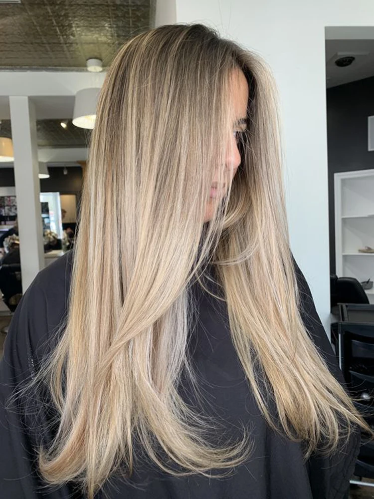 Moresoo Naai in Hair Extensions Weave Haar Menselijke Bundels Machine Remy Haar 100 Gram Dubbele Inslag Zacht Recht Menselijk Haar Inslag - afbeelding 2