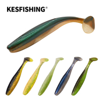 KESFISHING Large Fishing Lure ES Easy shiner 180mm Pesca Artificial Soft Plastics Baits Paddle tail Leurre Souple For Saltwater