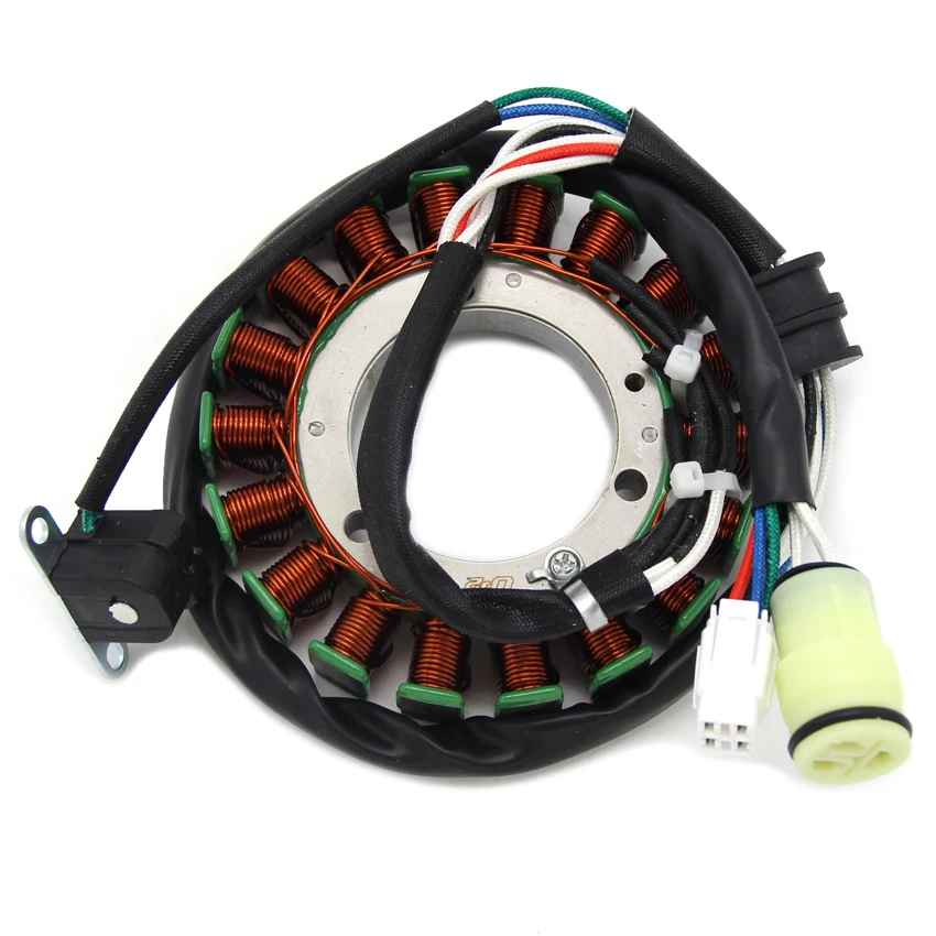 Motorcycle Generator Stator Coil For Yamaha YFM350A YFM350FWA YFM400F YFM450FWA YFM660FA Grizzly 350 2WD 4WD  Hunter IRS 450 660