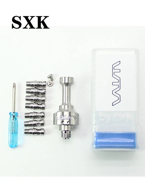 SXK VWM Dope Style RBA Bridge for Billet Box Mod Kit / Boro - 0.9 / 1.2 /  1.5 / 1.8 /