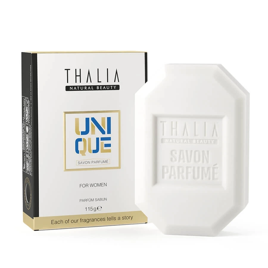 Thalia único perfume sabão para mulher 115g. frutas e sabão perfumado floral.