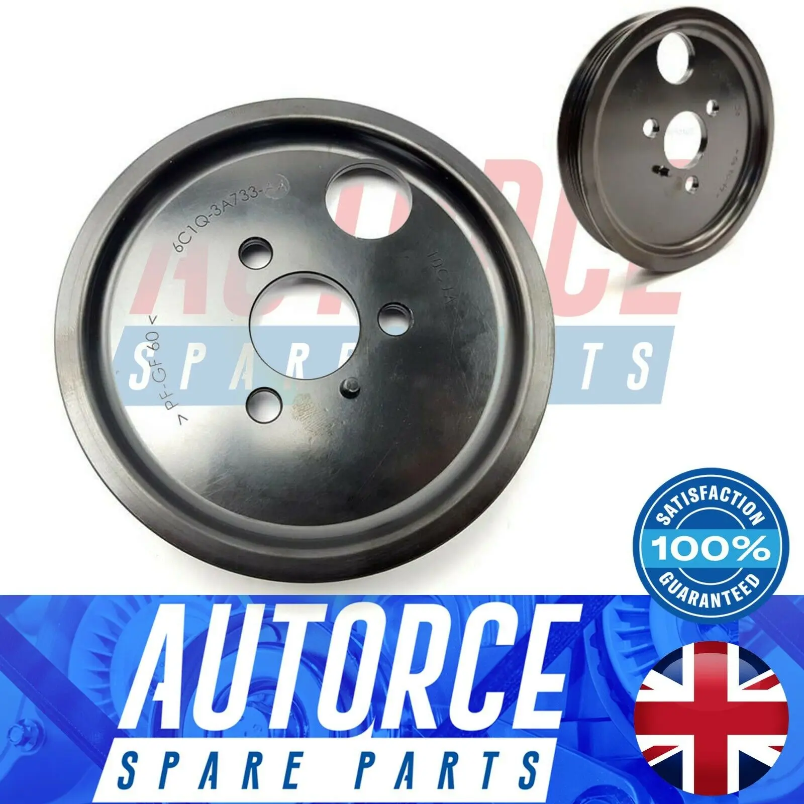 

FOR FORD TRANSIT 2.2 MK7 MK8 2006 - ONWARDS POWER STEERING PUMP PULLEY FITS 6C1Q3A733AA, 1372740, 9658102080, 4009P0