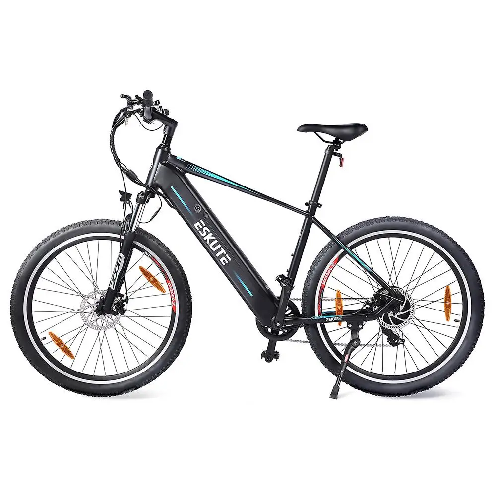 ESKUTE Netuno Electric Bicycle Bike 250W Rear-hub Motor 14.5Ah Battery for 65 Miles Range 15.5 miles/h Max Speed Urban Bike